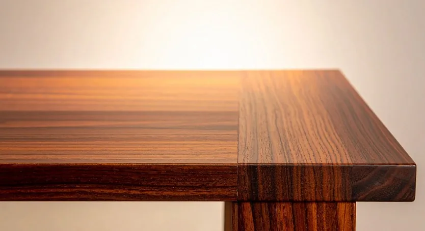 Carpintería para hostelería en Burgos Mesa de madera maciza fabricada a medida para un local de hostelería en Burgos